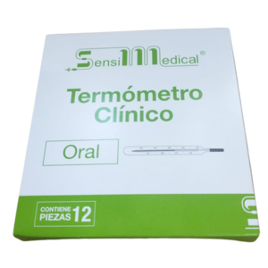 Termómetro de Mercurio Clínico Oral BioTemp