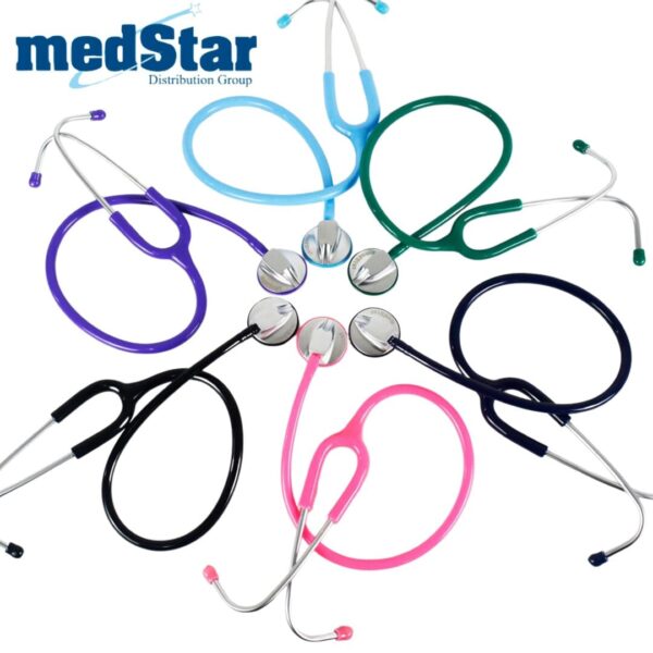 ESTETOSCOPIO UNA CAMPANA VARIOS COLORES MEDSTAR HS-30N