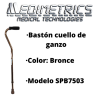 BASTON CUELLO DE GANSO COLOR BRONCE SPB7503
