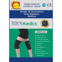 RODILLERA PARA TERAPIA CON TOURMALINA E IONES VARIAS TALLAS ROCAMEDICS