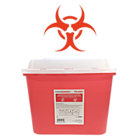 CONTENEDOR DE RESIDUOS PUNZOCORTANTES 4 LITROS DE CAPACIDAD