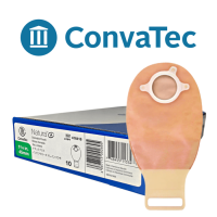 NATURA + BOLSA DRENABLE TRANSPARENTE INVISICLOSE 45MM POR PIEZA Y CAJA 416416