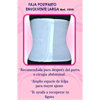 FAJA POST PARTO ENVOLVENTE LARGA VARIAS TALLAS 1080 AURA