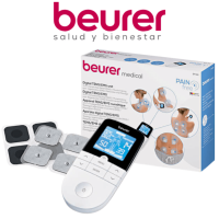 ELECTRO ESTIMULADOR TENS/EMS DE 2 CANALES BEURER EM 49