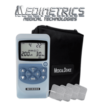 ELECTROESTIMULADOR TENS+EMS DIGITAL DE DOS CANALES MH8000