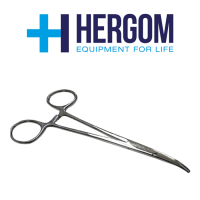 PINZA MOSQUITO CURVA 12CM HERGOM