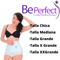 PANTY CONTROL POSTPARTO COLOR BLANCO VARIAS TALLAS 7226 BE PERFECT