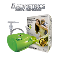 NEBULIZADOR DE  COMPRESOR DE PISTÓN MEDINEB-04