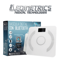 BASCULA DIGITAL CON BLUETOOTH IS220 MEDIMETRICS