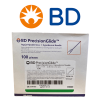 AGUJA HIPODERMICA PARA JERINGA  21G X 32MM BD CAJA CON 100 PIEZAS