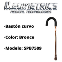BASTÓN CURVO COLOR BRONCE SPEEDY SPB7509