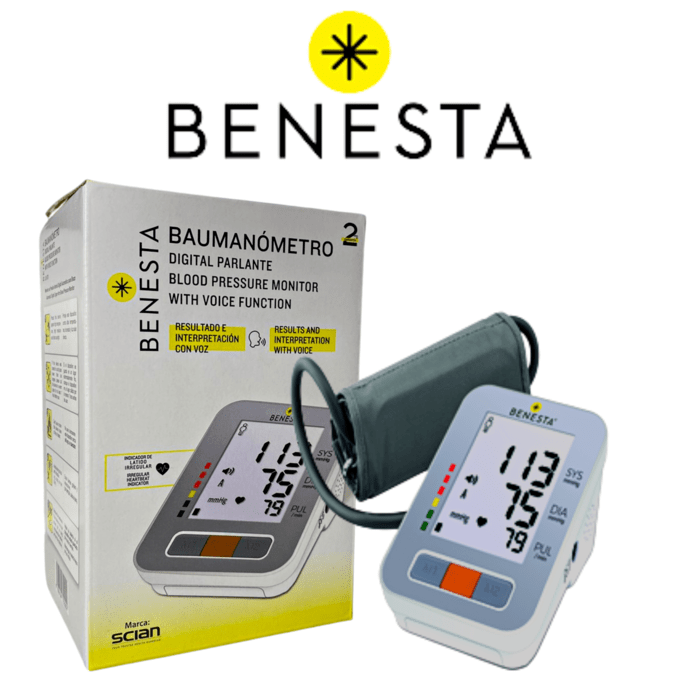 BAUMANOMETRO DIGITAL PARA BRAZO CON VOZ SCIAN