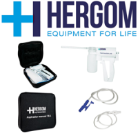 ASPIRADOR MANUAL PARA SUCCIÓN DE FLEMAS PORTÁTIL, DISEÑO COMPACTO Y LIGERO HERGOM