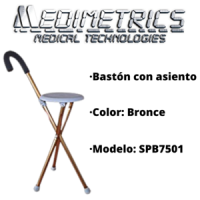 BASTÓN CON ASIENTO BRONCE COLOR BRONCE SPEEDY SPB7501