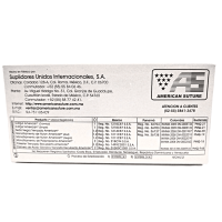 SUTURA CROMICO 2 Y 3 AMERICAN SUTURE