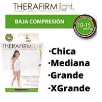 TOBIMEDIA BAJA COMPRESIÓN COLOR NEGRO THERAFIRM TALLA CH-MED-GDE-XGDE