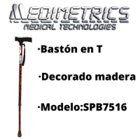 BASTON EN T DECORADO MADERA SPEEDY SPB7516