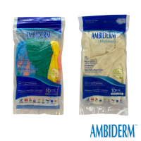 GUANTE MULTIUSOS DE LATEX UNITALLA AMBIDERM BOLSA C/10