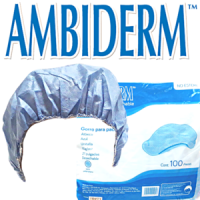 GORRO PARA PACIENTE AZUL PAQUETE CON 100 PIEZAS AMBIDERM