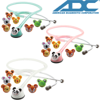 ESTETOSCOPIO PEDIATRICO CON ANIMALES VARIOS COLORES ADC 618
