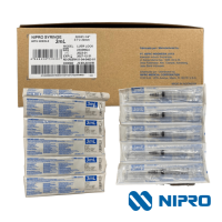 JERINGA 3ML 22X32MM CON AGUJA NEGRA NIPRO