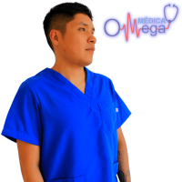 FILIPINA QUIRÚRGICA COLOR AZUL REY UNISEX TALLA XCH - CH - MED - GDE - XGDE