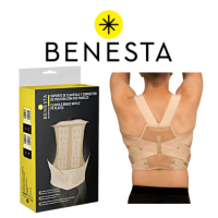 CORRECTOR DE POSTURA Y SOPORTE PARA CLAVÍCULA TALLA CH-MED-GDE-XGDE BENESTA