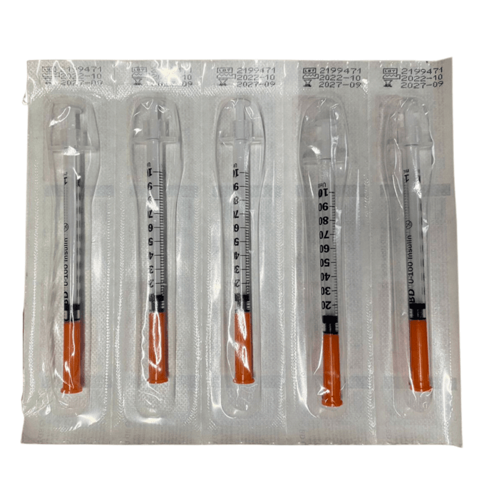 JERINGA PARA INSULINA 1ML 30G X13MM (1/2'') BD ULTRA-FINE CAJA CON 100 PIEZAS - Imagen 2