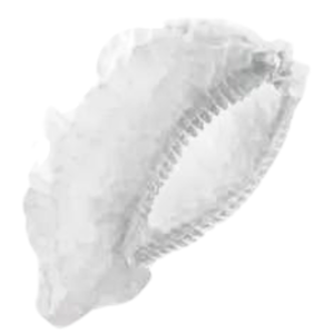 GORRO PLISADO BLANCO PAQUETE CON 100 PIEZAS AMBIDERM - Imagen 2