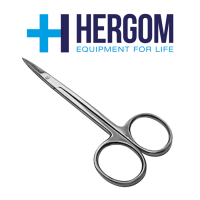 TIJERA IRIS RECTA DE 12CM HERGOM