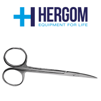 TIJERA IRIS CURVA DE 12CM HERGOM