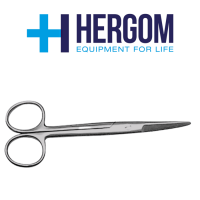 TIJERA MAYO CURVA 14CM HERGOM