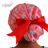 GORRO QUIRÚRGICO PARA DAMA CON LISTÓN ANTI FLUIDOS VARIOS DISEÑOS