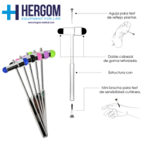 MARTILLO DE REFLEJOS BUCK VARIOS COLORES