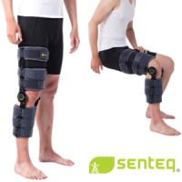 RODILLERA MECANICA CON SOPORTE DE COMPRESION PARA LA RODILLA LARGA SQ1-DR005