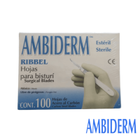 HOJA DE BISTURÍ ACERO AL CARBÓN AMBIDERM