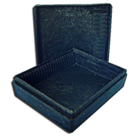 CAJA DE PLASTICO PARA 25 PREPARACIONES MICROSCOPICAS