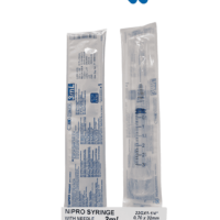 JERINGA 3ML 22X32MM CON AGUJA NEGRA NIPRO