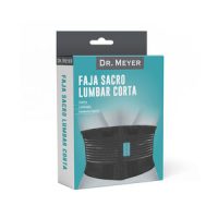 FAJA SACRO LUMBAR CORTA TALLAS CH-MED Y GDE-XGDE DR MEYER